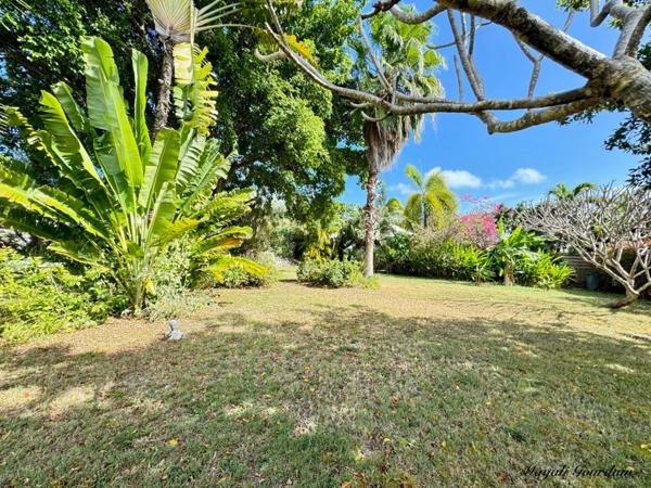 SAINT-FRANÇOIS – À 100 MÈTRES DE LA MER, ENSEMBLE IMMOBILIER DE 3 VILLAS INDÉPENDANTES
