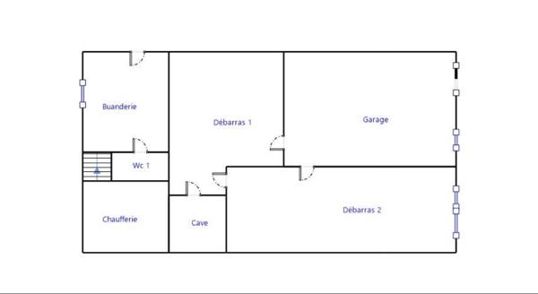Nort sur Erdre  Maison Familiale 6 pièce(s) 134 m2, vie de plain-pied - sous-sol complet