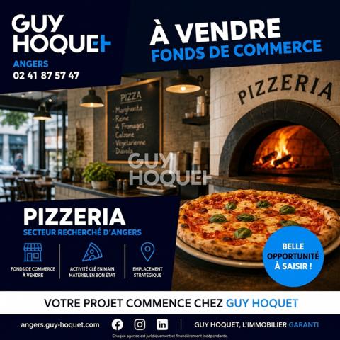 Pizzeria Angers Centre à vendre
