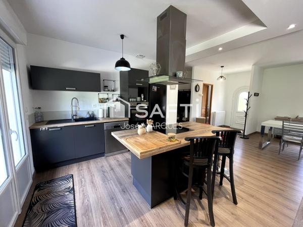 Maison de plain-pied sur sous-sol 4P de 100 m2