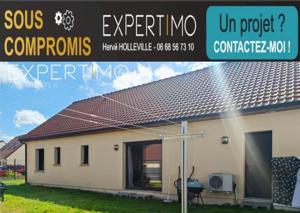 Rue (80120) Sous compromis : Centre ville de Rue, plain pied de 2018 !!