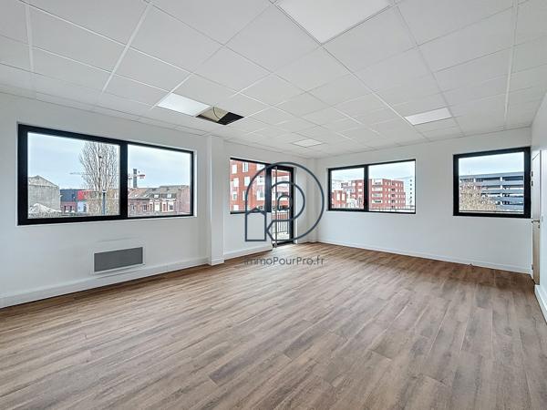 Tourcoing – Cellule neuve 370 m² (entrepôt + bureaux) – À vendre
