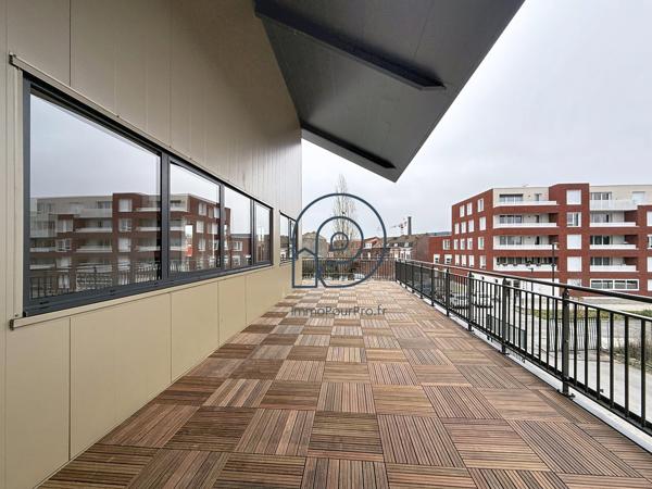 Tourcoing – Cellule neuve 370 m² (entrepôt + bureaux) – À vendre
