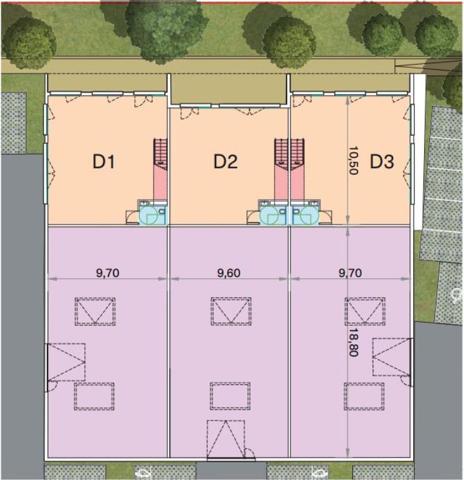 Tourcoing – Cellule neuve 370 m² (entrepôt + bureaux) – À vendre