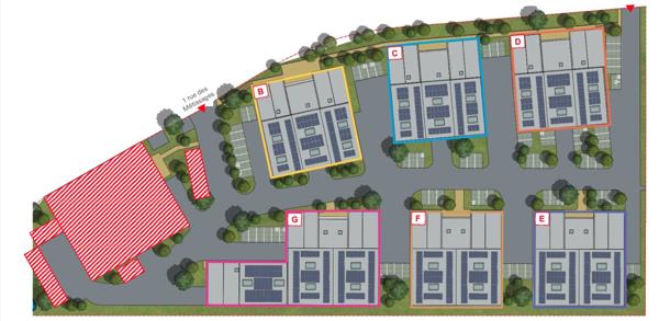 Tourcoing – Cellule neuve 370 m² (entrepôt + bureaux) – À vendre