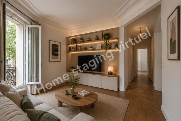 Appartement Asnieres Sur Seine 3 pièces 52.44 m2