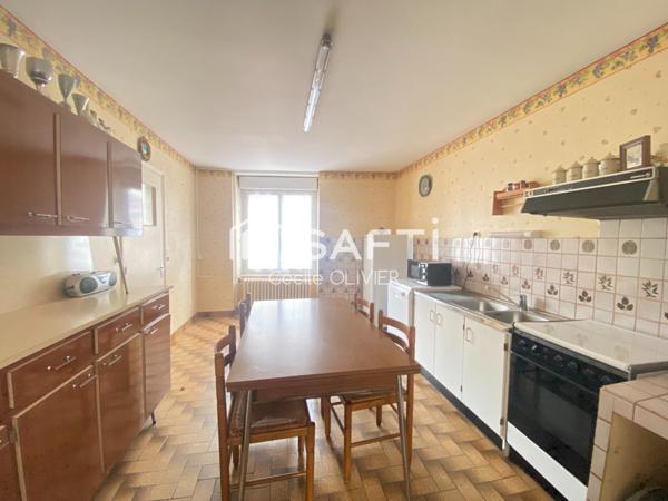 Maison de bourg en pierres - 5 pièces