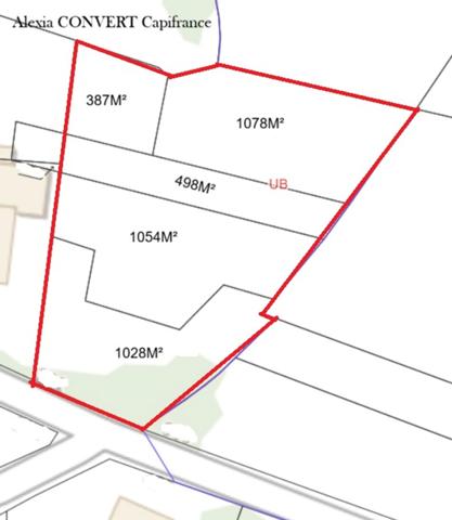 Terrain à vendre 4045m² proximité centre du village de FOISSIAT (01)
