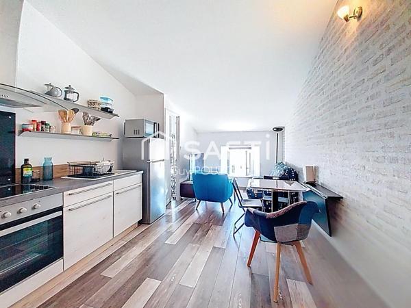 Appartement 2 pièces meublé rénové à Montélimar