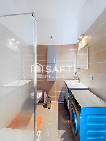 Appartement 2 pièces meublé rénové à Montélimar