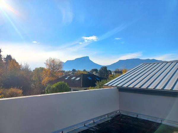 Vends appartement T5 Challes les eaux avec terrasse