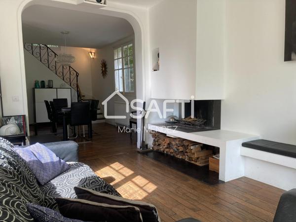 maison Art Deco DE 1929 quartier prisé Ste Wandrille,futur coeur de ville 2025 avec gallerie marchande 10mn à pied