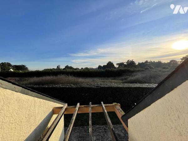 Saint Pierre Quiberon- Maison contemporaine avec 3 chambres dont une au rez-de-chaussée.