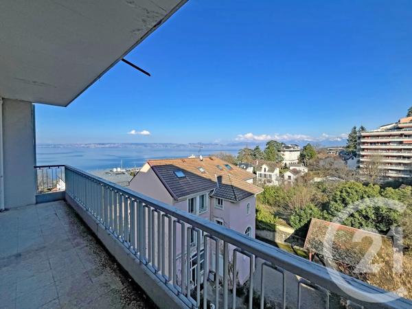 Appartement F2 à vendre  2 pièces - 57,02 m 2   EVIAN LES BAINS  - 74
