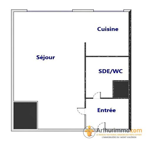 Vente Appartement 1 pièces 35 m2 à Puteaux