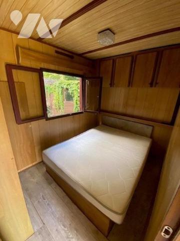 En EXCLUSIVITE, Mobil-home de 29m² avec terrasse et petites dépendances, sur un terrain de loisirs a