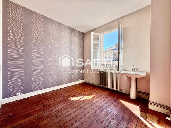 Maison en pierre 110 m² – Centre-ville de Castillon-la-Bataille – 3 chambres – Jardin