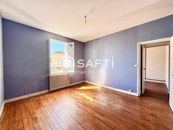 Maison en pierre 110 m² – Centre-ville de Castillon-la-Bataille – 3 chambres – Jardin