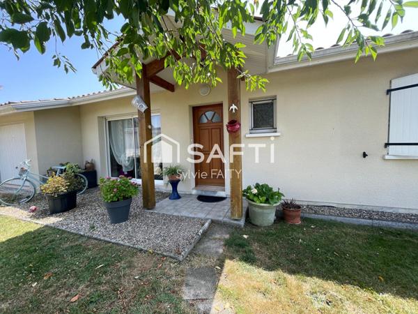 maison plain pied T4 avec garage