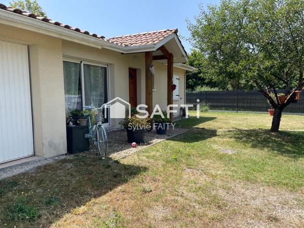 maison plain pied T4 avec garage