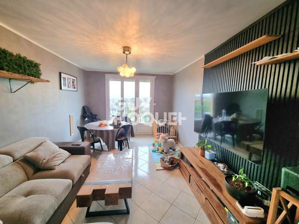 3 pièces de 58.57 m² avec balcon et cave