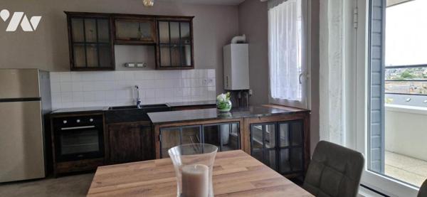 SAINT MALO - La Hulotais - Appartement T2 TBE (47.16m²) - Balcon - Dernier étage - Asc. - Garage