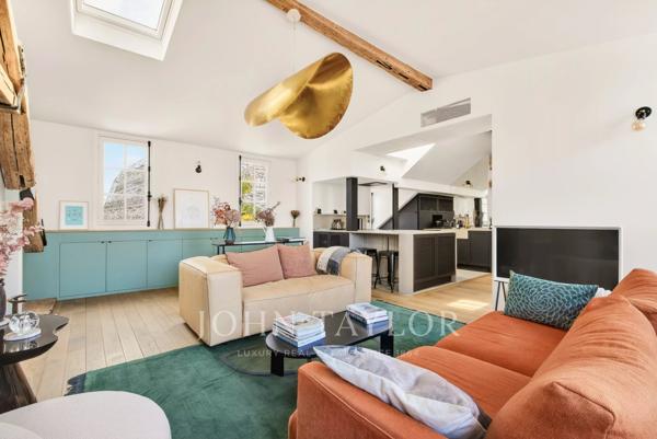 Appartement de charme au dernier étage