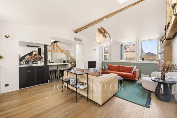 Appartement de charme au dernier étage