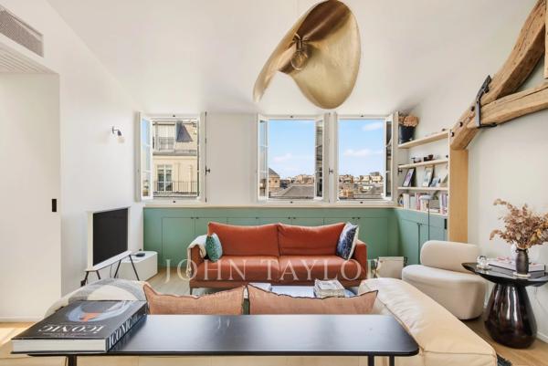 Appartement de charme au dernier étage