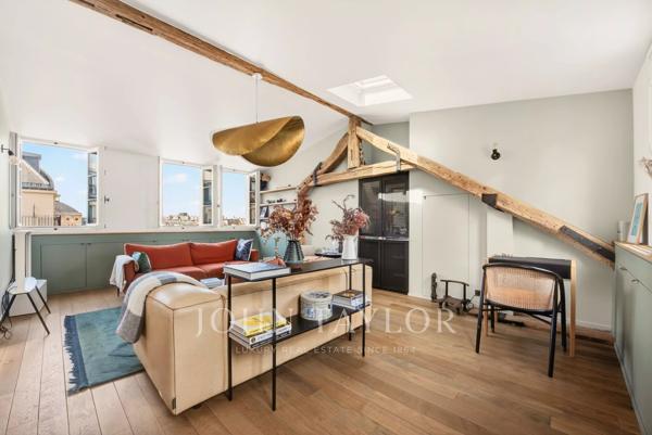 Appartement de charme au dernier étage