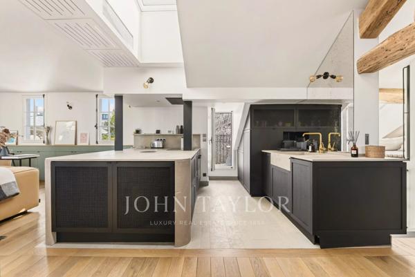 Appartement de charme au dernier étage
