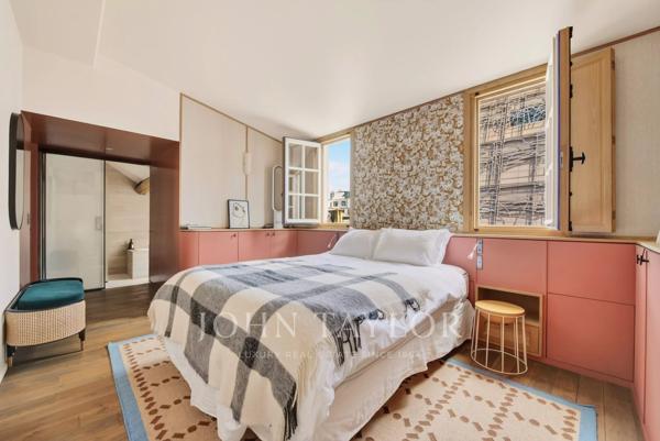 Appartement de charme au dernier étage