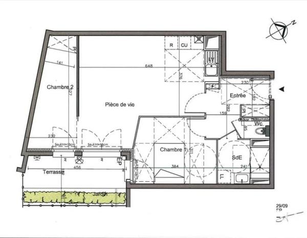 Appartement à vendre 3 pièces 60 m² Gretz-Armainvilliers