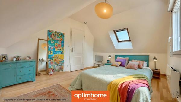 EN EXCLUSIVITÉ à SAULXURES-SUR-MOSELOTTE – Maison récente 117 m² environ au sol (90 m² Carrez) | 3 chambres | Vivable de plain-pied | Terrain plat de 846 m² | Garage | Centre-ville au calme