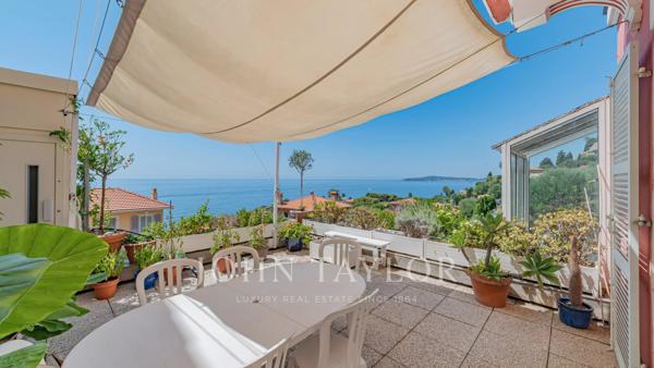 Cap D’ail - Villa vue mer panoramique - Aux portes de Monaco - Doubles garages