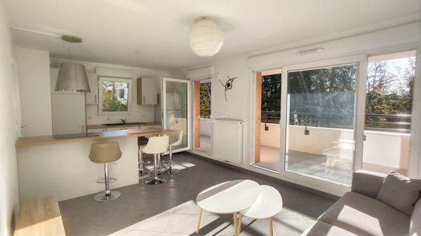T2 47 m² avec grande terrasse 21 m² + garage – Résidence récente de 2018 – Contamine-sur-Arve