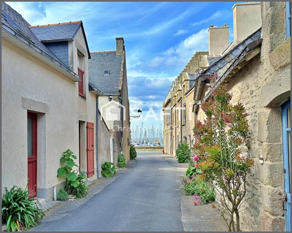 Sur le port à deux pas de la plage, tout à pied !