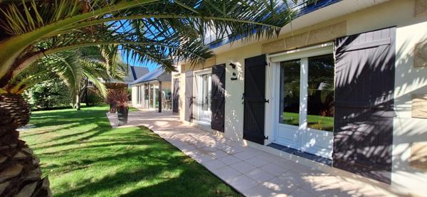 Fouesnant, côté Mousterlin, Maison de 4 chambres avec piscine couverte