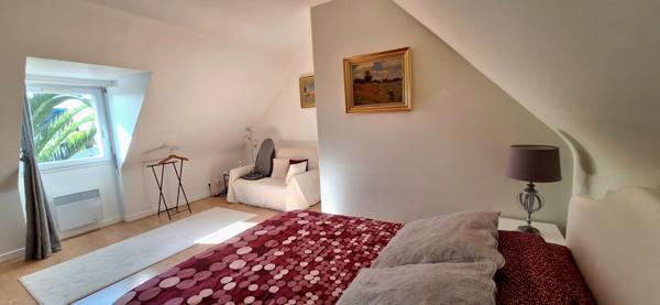 Fouesnant, côté Mousterlin, Maison de 4 chambres avec piscine couverte