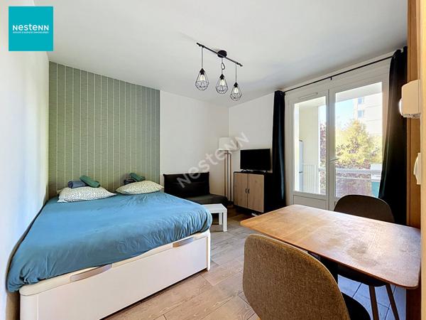 ANNECY (proche du lac / secteur Albigny) _ Appartement 1 pièce de 16,77 m², avec un balcon et une cave, à vendre