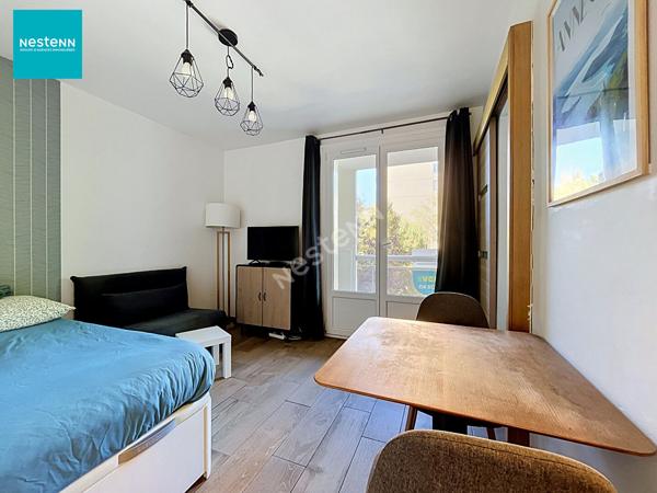 ANNECY (proche du lac / secteur Albigny) _ Appartement 1 pièce de 16,77 m², avec un balcon et une cave, à vendre