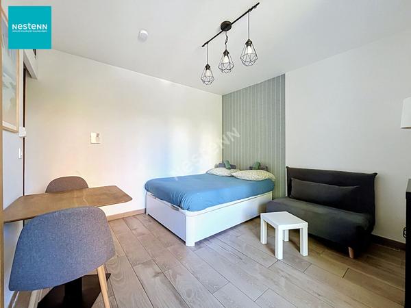 ANNECY (proche du lac / secteur Albigny) _ Appartement 1 pièce de 16,77 m², avec un balcon et une cave, à vendre