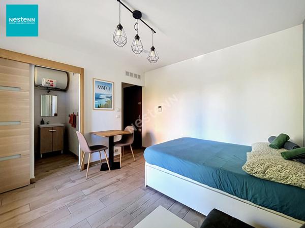 ANNECY (proche du lac / secteur Albigny) _ Appartement 1 pièce de 16,77 m², avec un balcon et une cave, à vendre