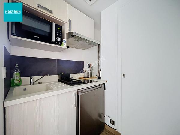 ANNECY (proche du lac / secteur Albigny) _ Appartement 1 pièce de 16,77 m², avec un balcon et une cave, à vendre