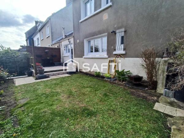 Maison semi individuelle jardin garage