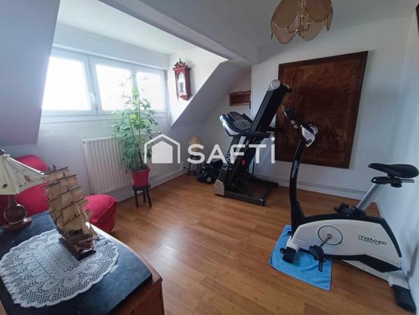 Maison semi individuelle jardin garage