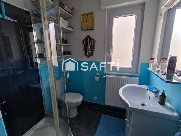 Maison semi individuelle jardin garage