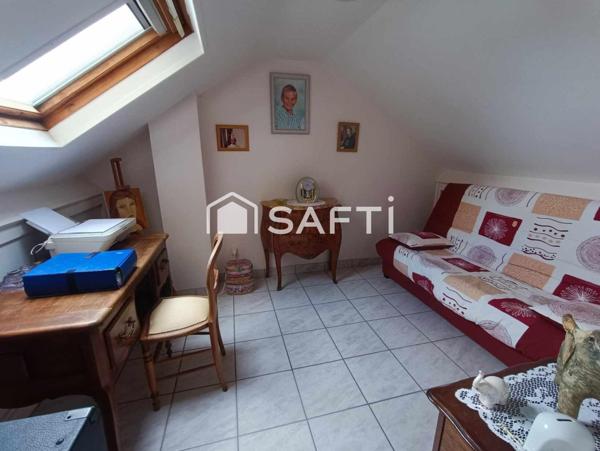 Maison semi individuelle jardin garage