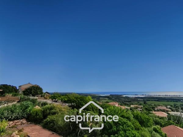 Maison à vendre 4 pièces VENTISERI (20) de 96 m2 avec vue mer et piscine chauffée
