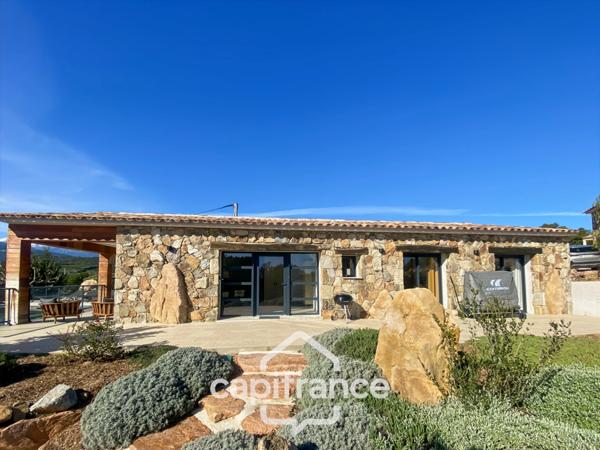 Maison à vendre 4 pièces VENTISERI (20) de 96 m2 avec vue mer et piscine chauffée